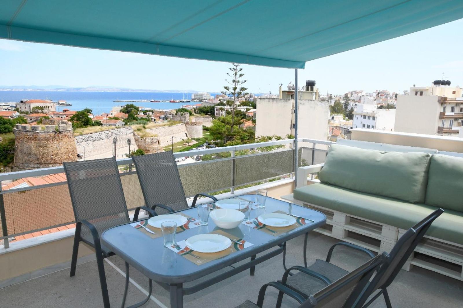 Chios Goldenview Apartment Bagian luar foto